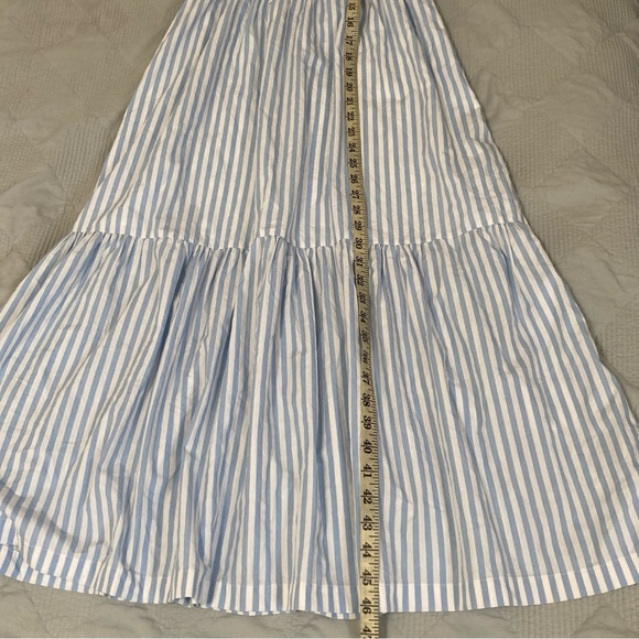 Abercrombie Kids Blue Striped Long Dress Sleeveles 15/16 - Picture 10 of 11